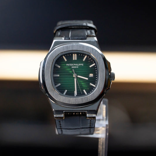 PATEK PHILIPPE (Geneve Leather Strap)
