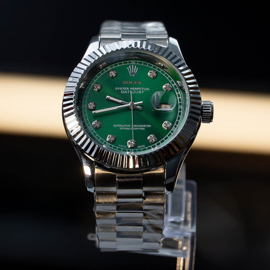 ROLEX (OYSTER PERPETUAL) Green Datejust