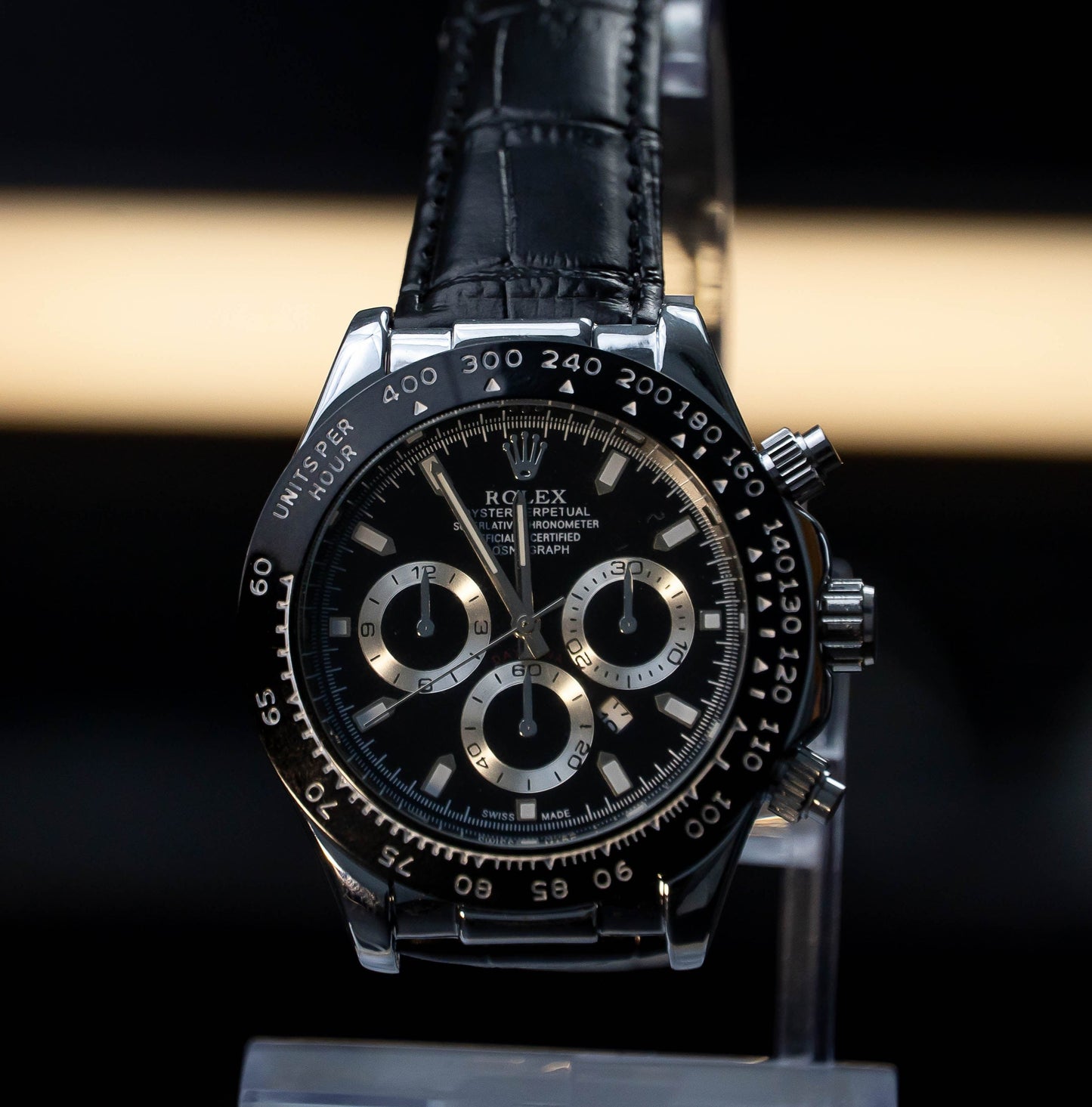 ROLEX (SUPERLATIVE CHRONOMETER) silver